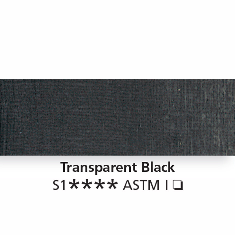Art Spectrum Oil Colour 40ml - Transparent Black (Series 1)