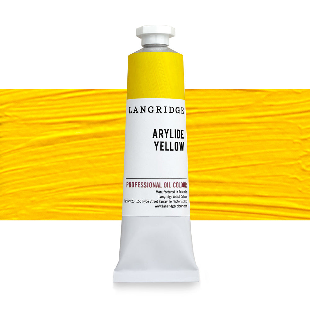 Langridge Oil 40mL Arylide Yellow Handmade Oils Made in Melbourne