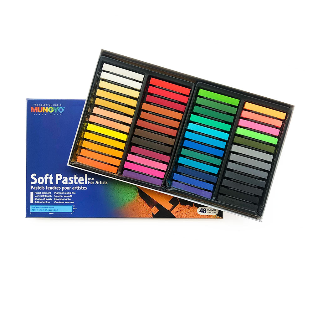 Mungyo Square Soft Pastels Set of 48 Melbourne Artists' Supplies