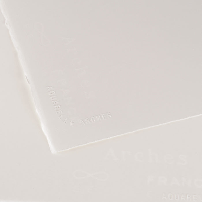 Arches Aquarelle 300gsm Hot Press Natural White 560x760mm Pack of 10