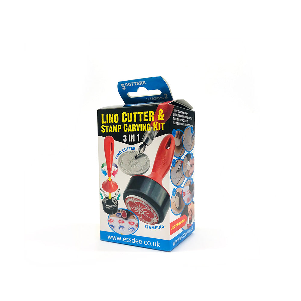Essdee Lino Cutter & Stamp Carving Kit Melbourne Artists' Supplies