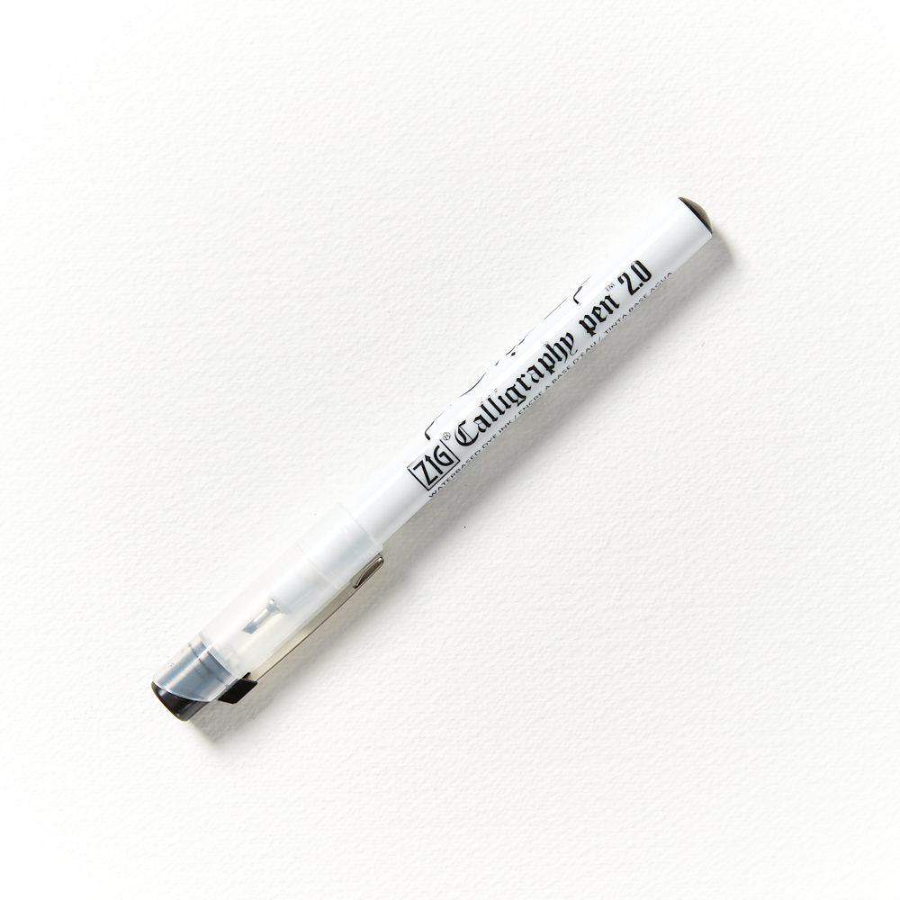 Zig Calligraphy Oblique Pen Black Melbourne Artists' Supplies