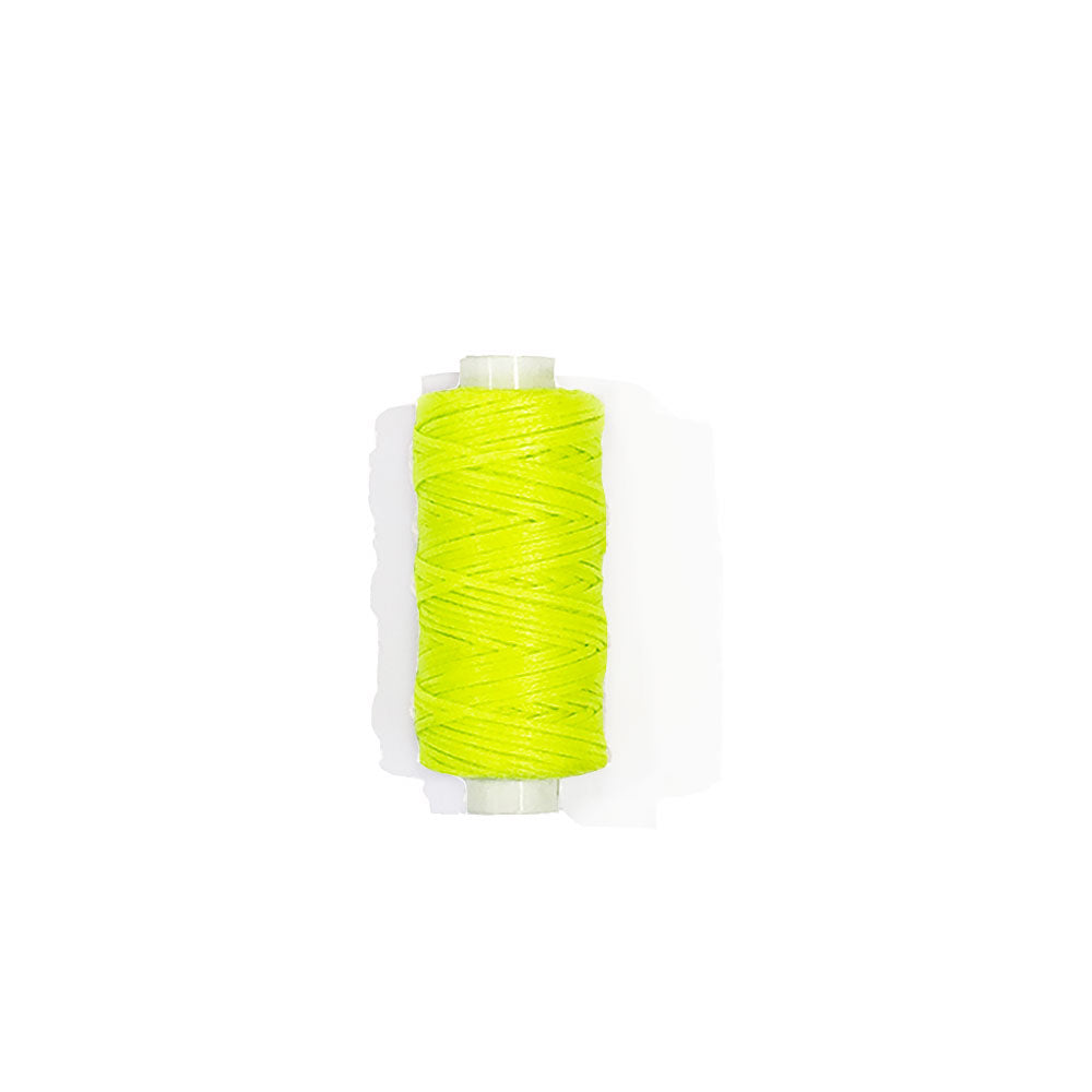Waxed Braided Cord 25YD Yellow Bookbinding Thread
