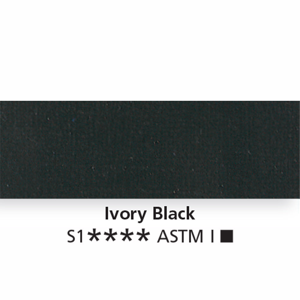 Art Spectrum Oil Colour 40ml - Ivory Black (Series 1)