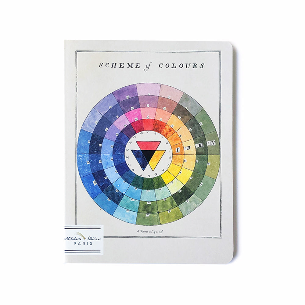 Alibabette Editions Notebook - Scheme of Colours