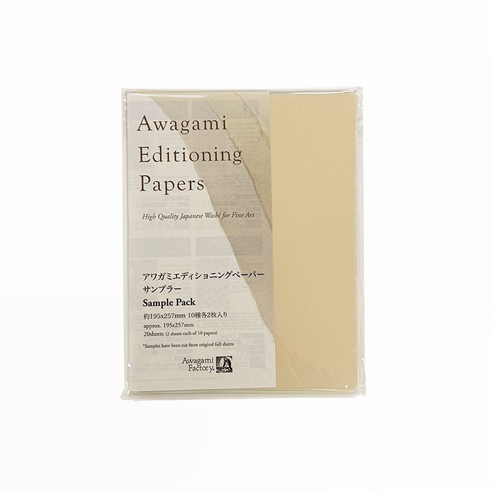 Awagami Editioning Sample Pack – Melbourne Artists' Supplies