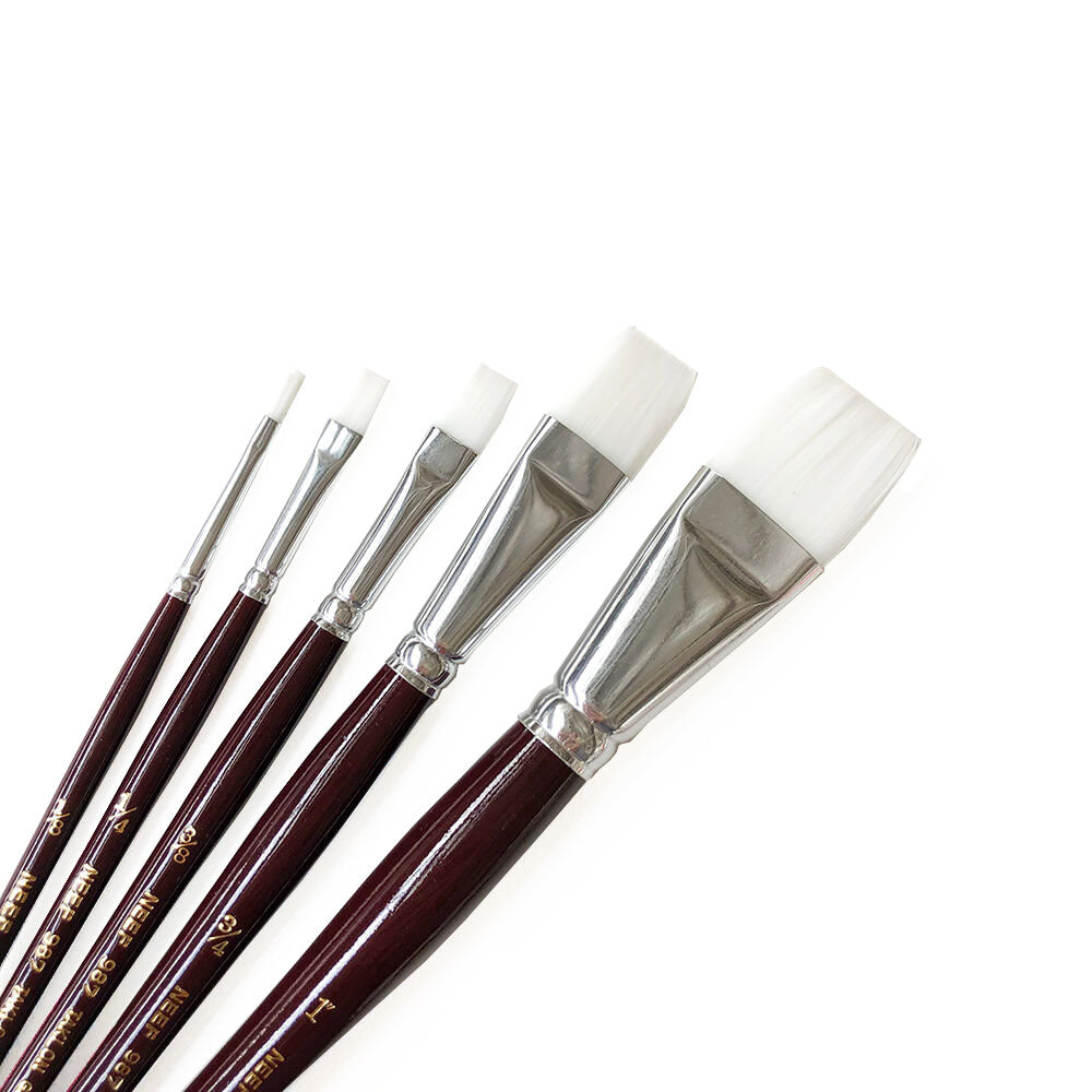 Neef Series 987 Taklon Brush Short Flat