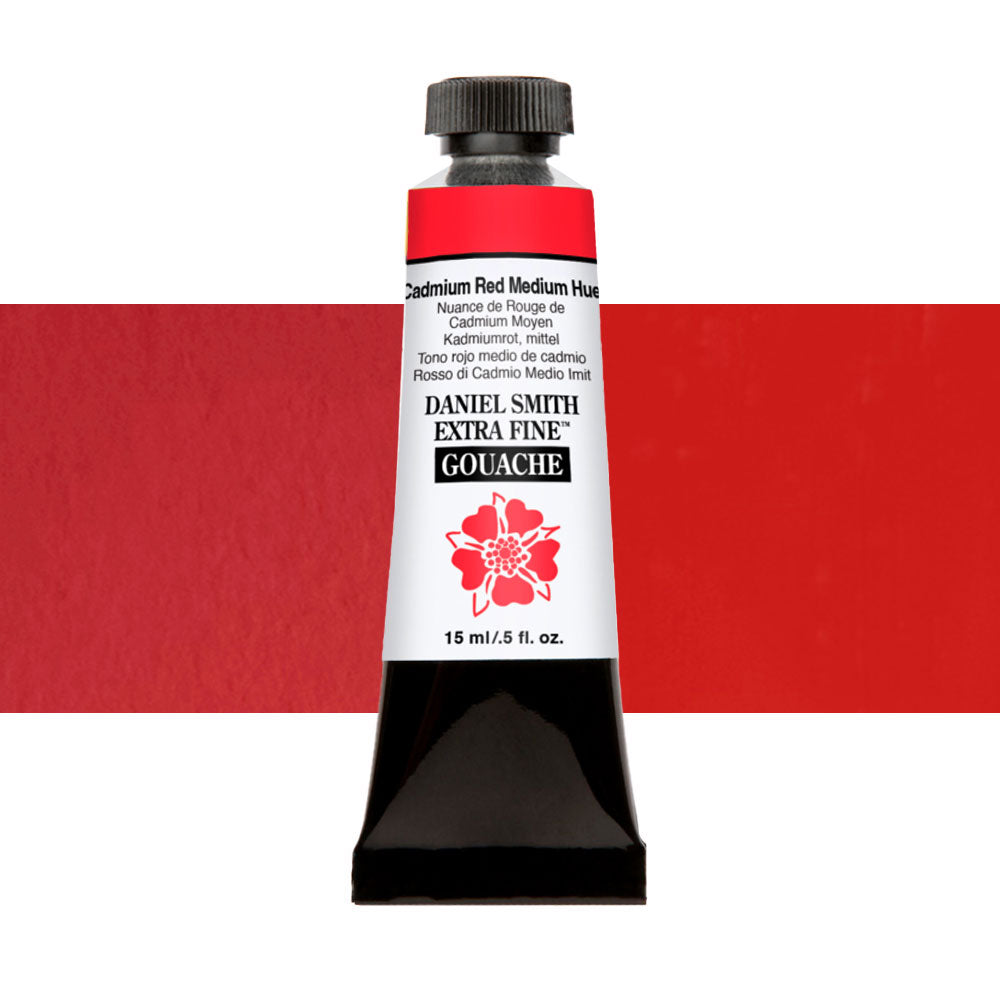 Daniel Smith Extra Fine Gouache 15mL Cadmium Red Medium Hue Series 3