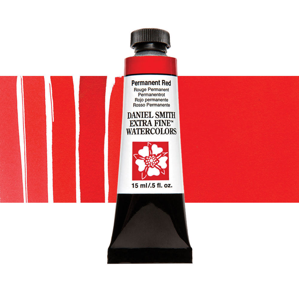 Daniel Smith Watercolour 15mL - Permanent Red - Series 1