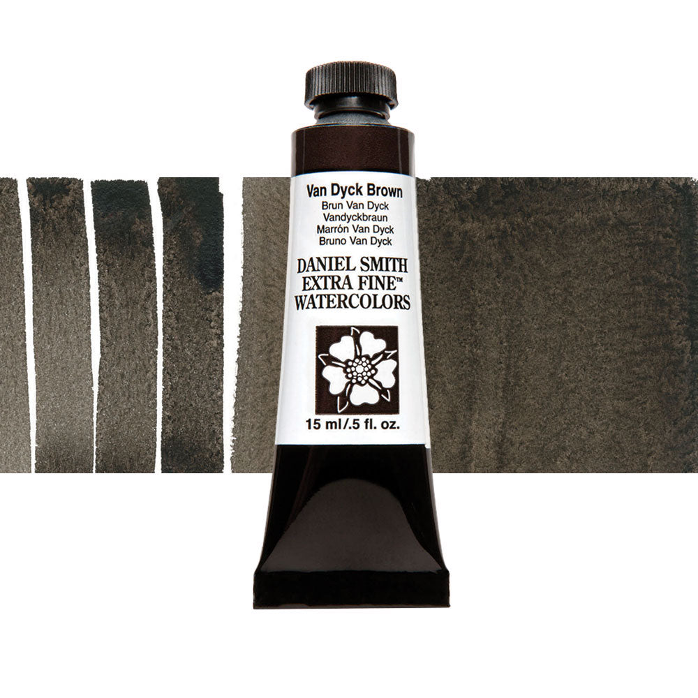 Daniel Smith Watercolour 15mL - Van Dyke Brown - Series 1