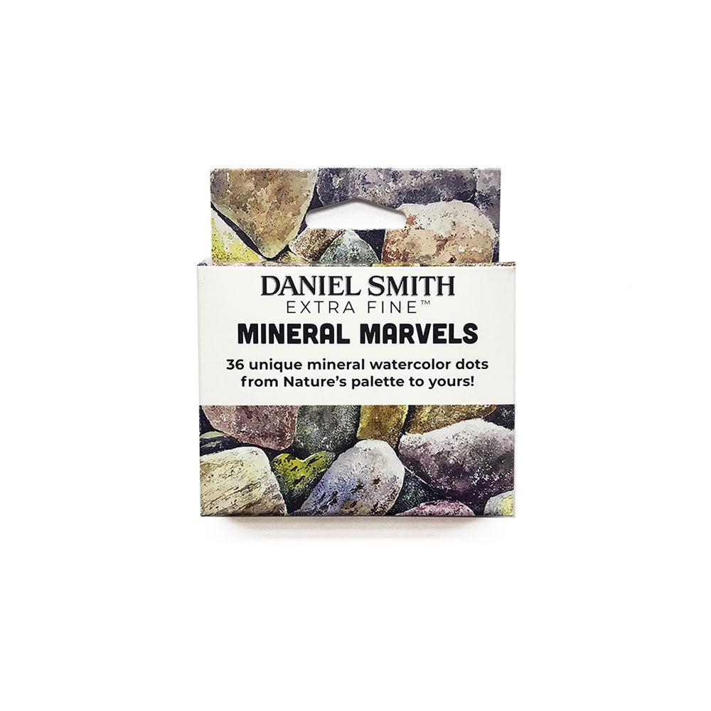Daniel Smith Mineral Marvel Watercolour Dot Card Set of 36 colours