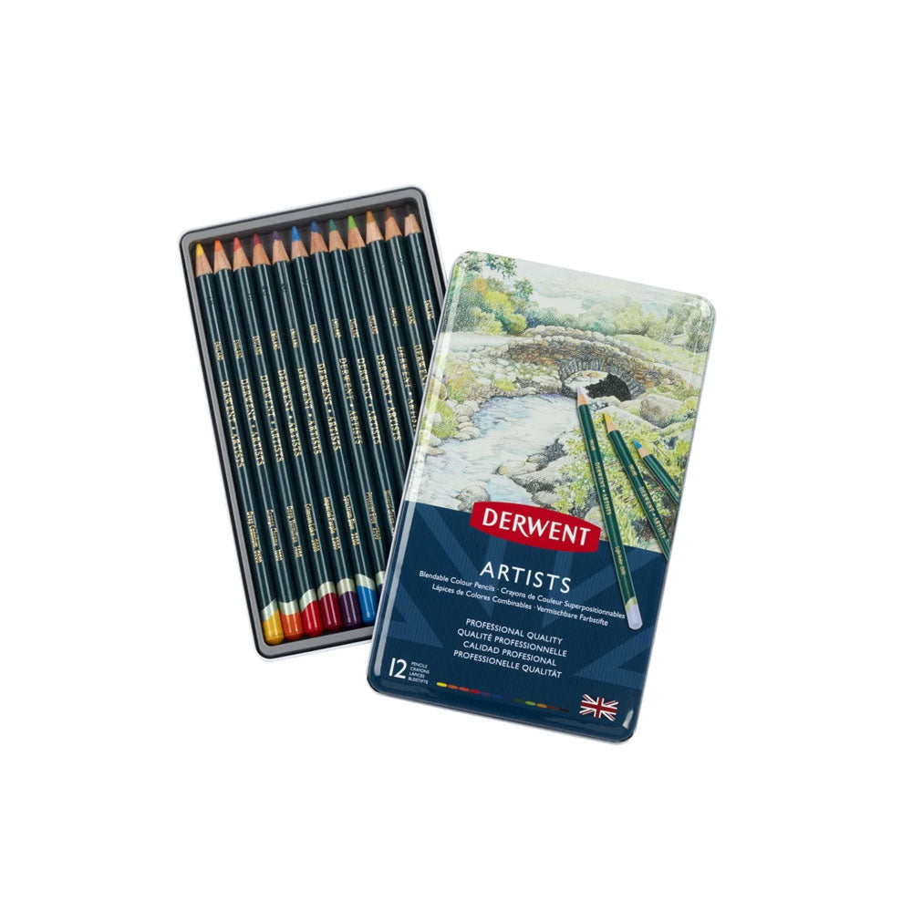 Derwent Artists Pencils Set of 12