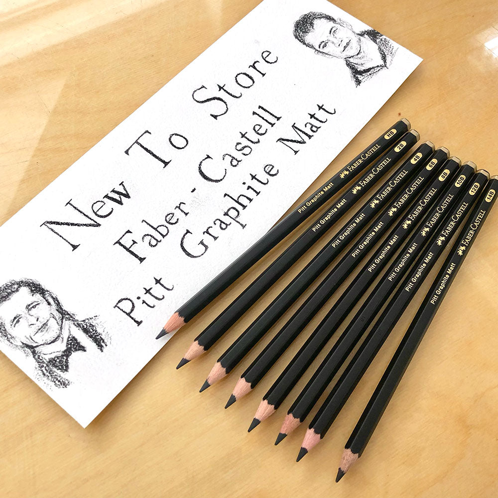 Crayon graphite Pitt Matt FABER & CASTELL