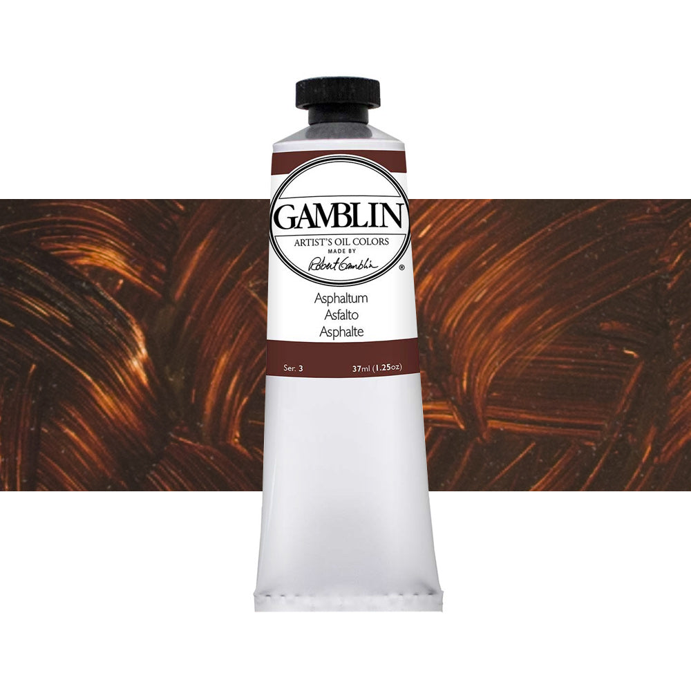 Gamblin Artist Oil 37 ml Asphaltum