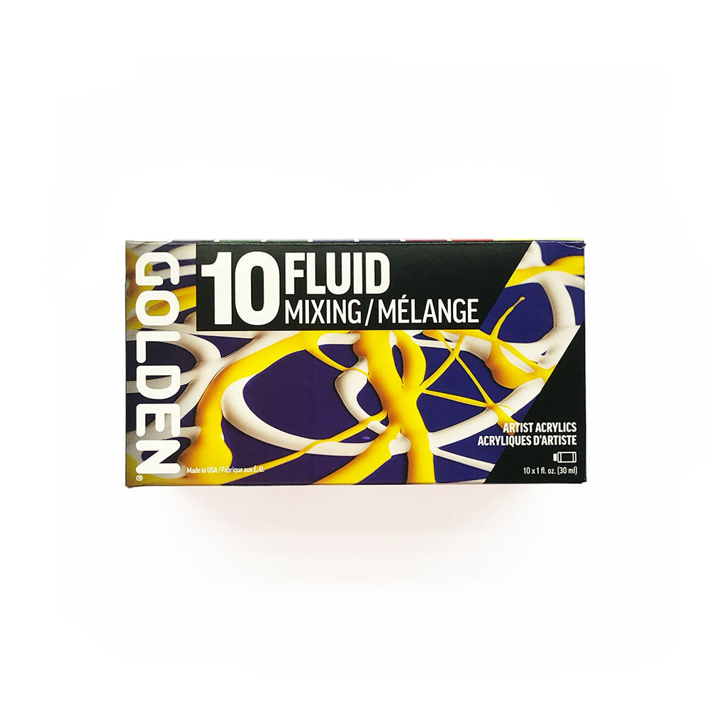 Golden Fluid Acrylic 30mL Principal - Set of 10 – Melbourne Artists'  Supplies