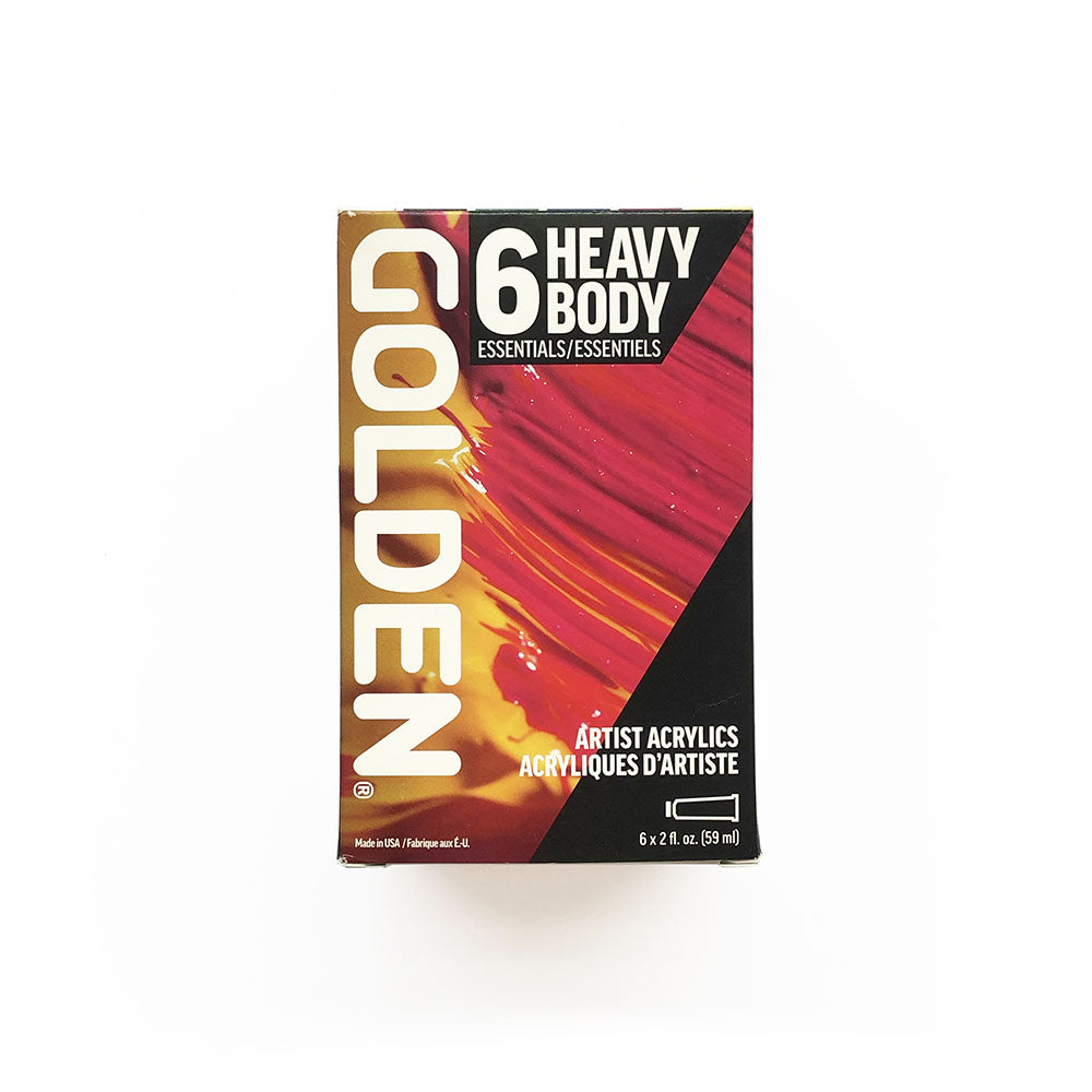 Golden Heavy Body Essentials 59mL - Set of 6
