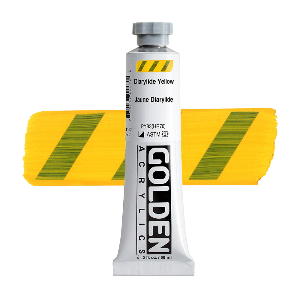 Golden Heavy Body Acrylic 59mL Series 6 Diarylide Yellow