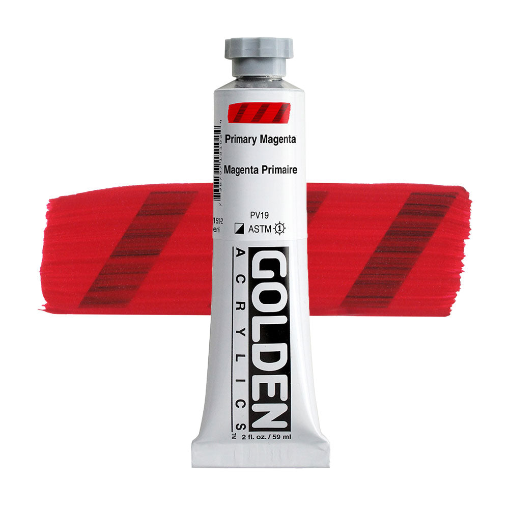 Golden Heavy Body Acrylic 59mL Series 6 Primary Magenta Paint