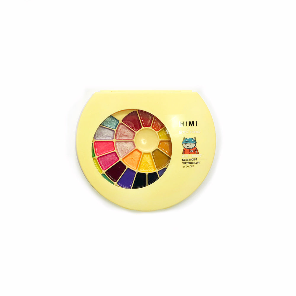 MIYA HIMI Water Color Solid Palette -Portable Travel Watercolor