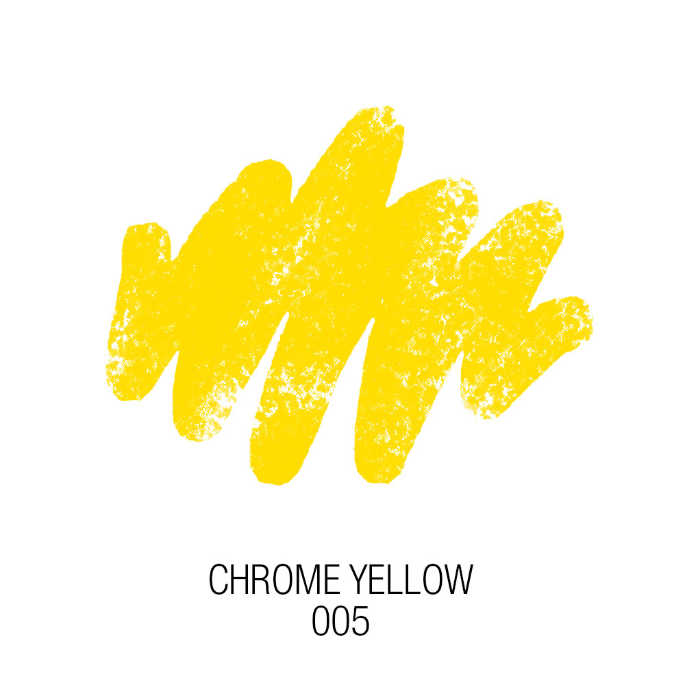 Holbein Academic Oil Pastel Chrome Yellow 005
