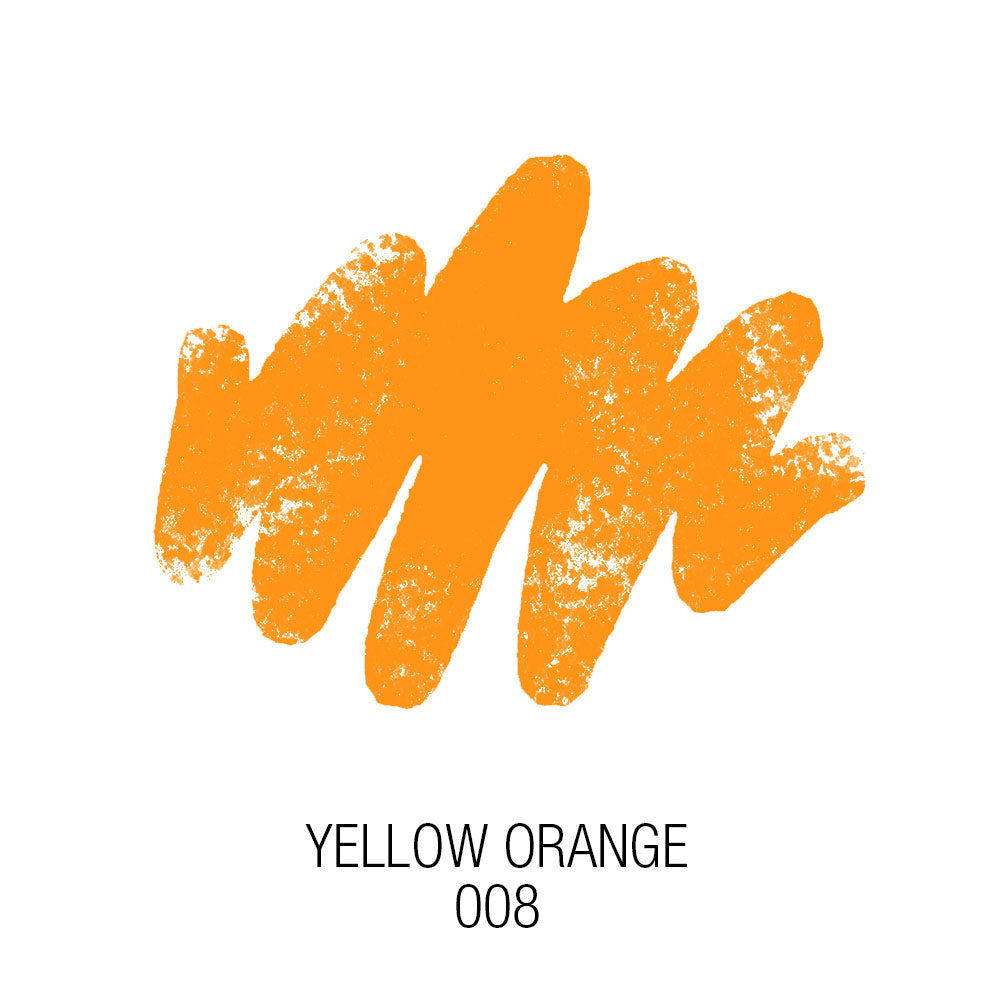 Holbein Academic Oil Pastel Yellow Orange 008