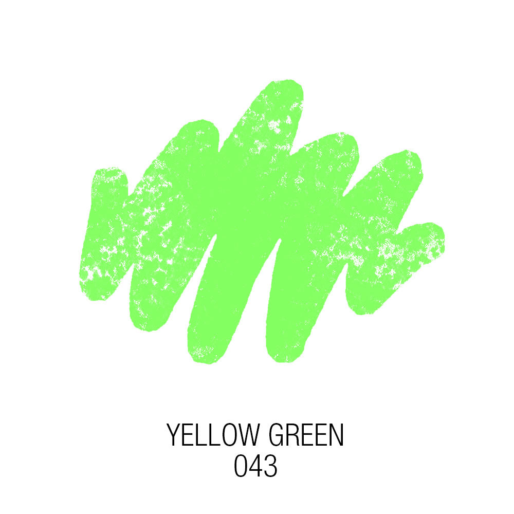 Holbein Academic Oil Pastel Yellow Green 043
