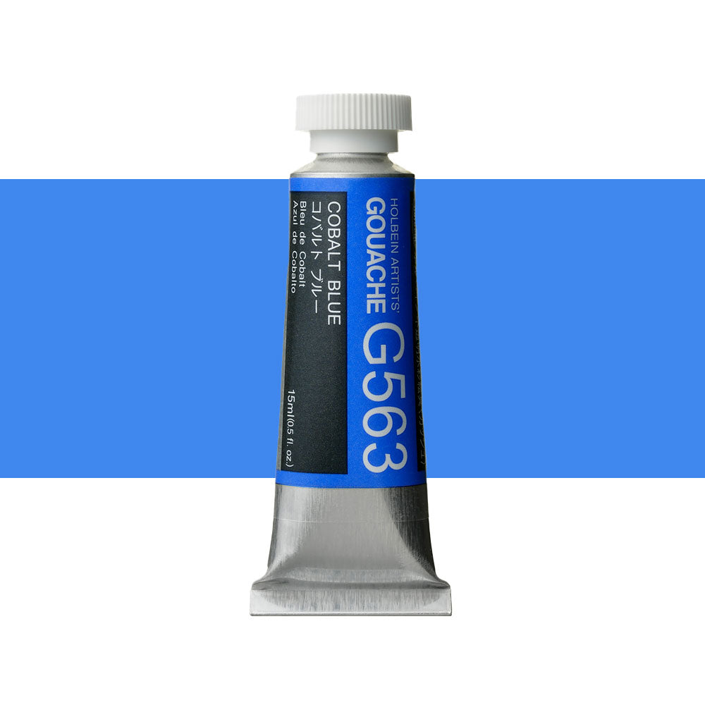 Holbein Artists’ Designer Gouache Cobalt Blue 15mL tube