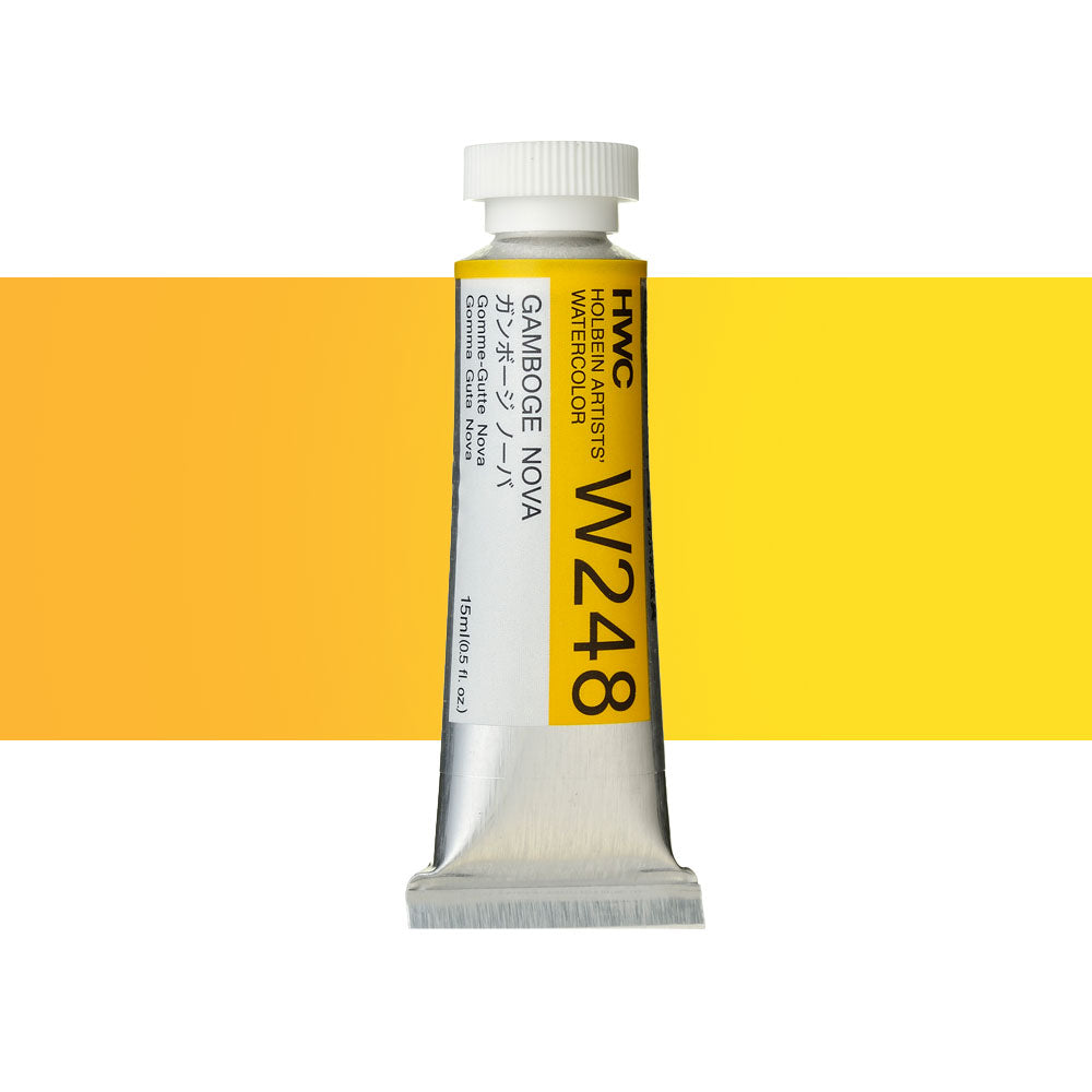 Holbein Artists' Watercolour 15mL Gamboge Nova W248 Series B