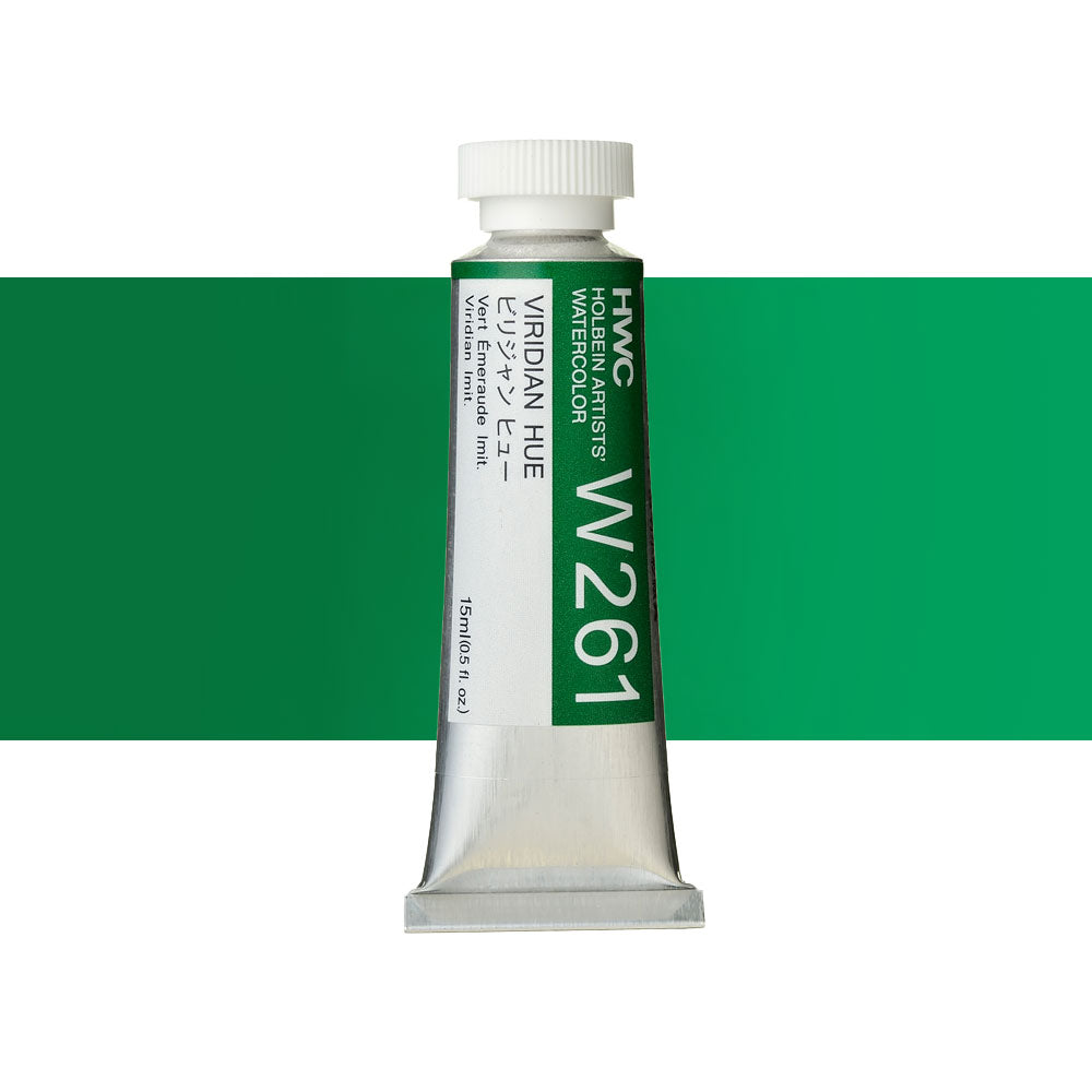Holbein Artists' Watercolour 15mL ViridianHue W261 Series A