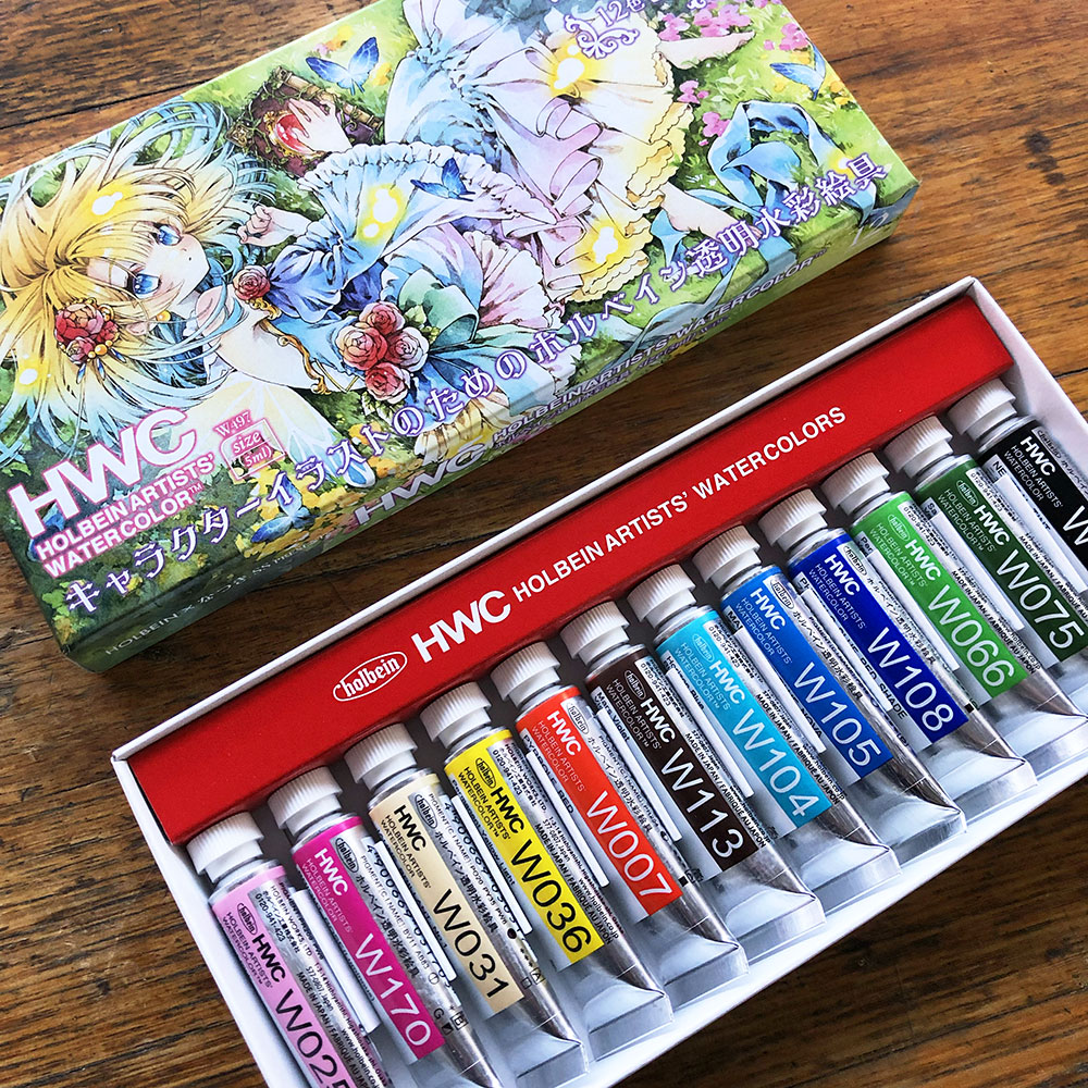 Holbein Natsuki Limited Edition Watercolour Set 12x5mL