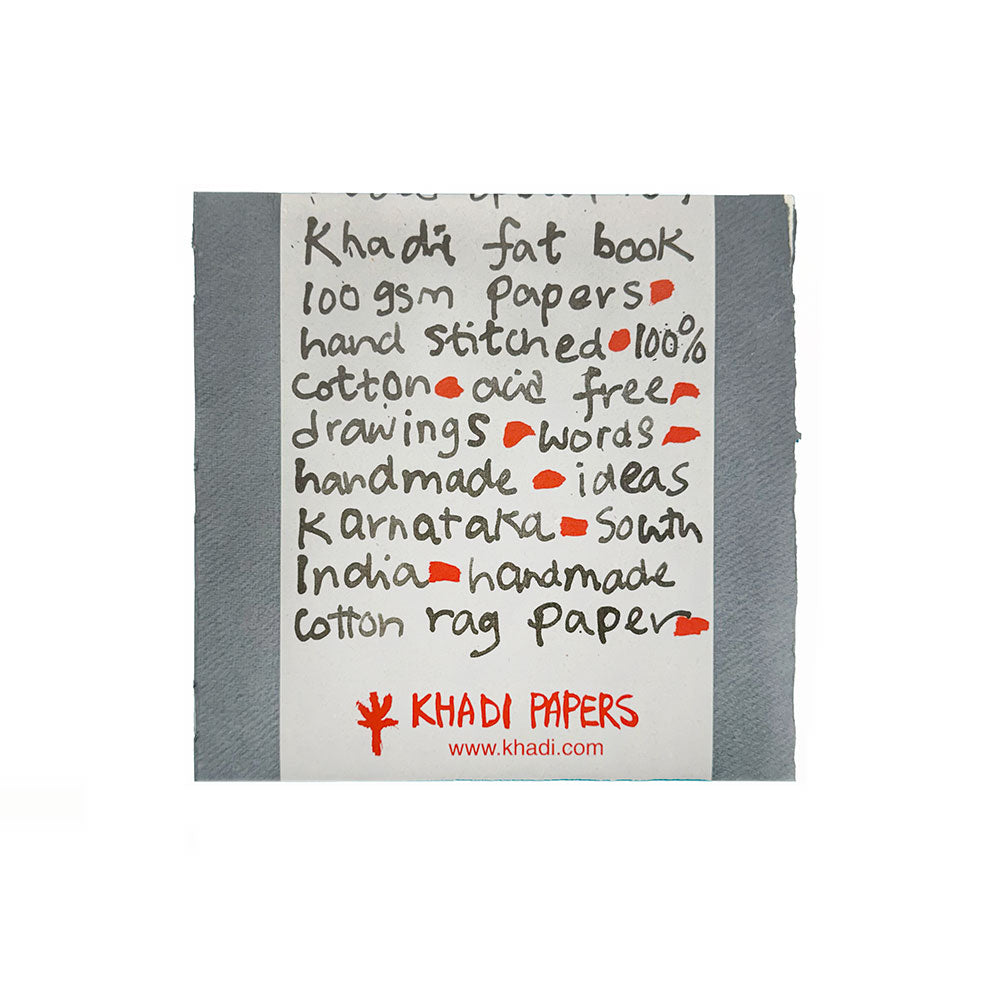 Khadi Handmade Paper Fat Book 100gsm 21x21cm – Melbourne Artists' Supplies
