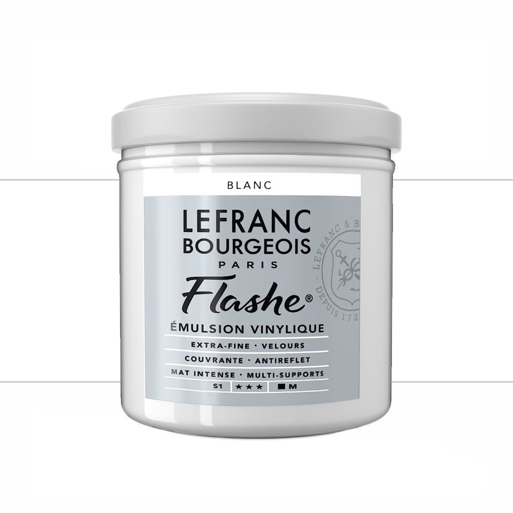 Lefranc & Bourgeois Flashe Vinyl 125mL White Blanc Series 1