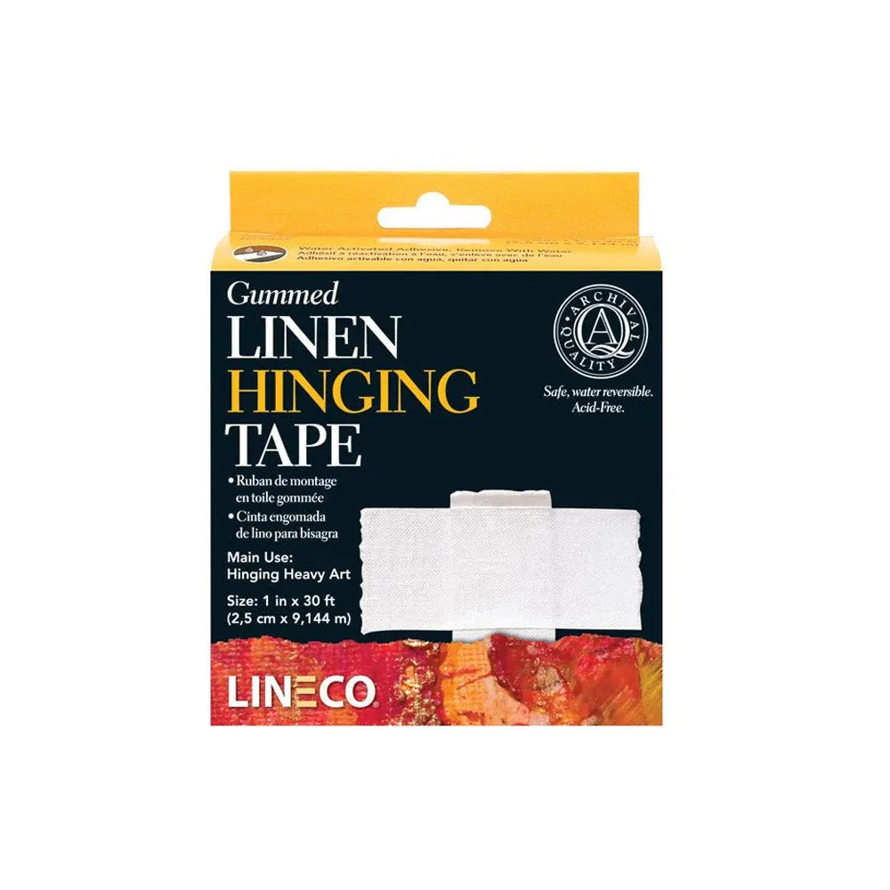 Lineco Linen Hinging Tape 25mm x 9.4m Gummed