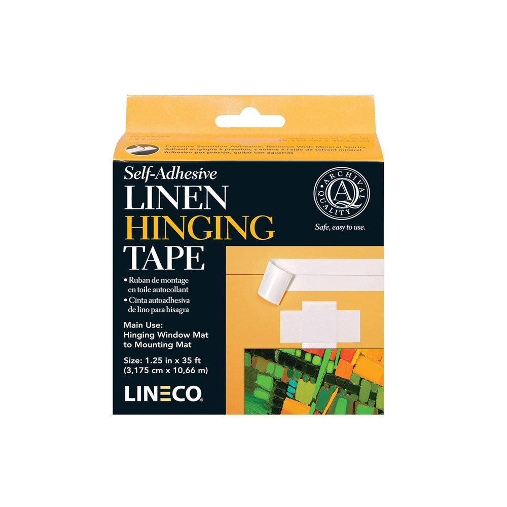 Lineco Linen Hinging Tape 310mm x 10.66m Self Adhesive