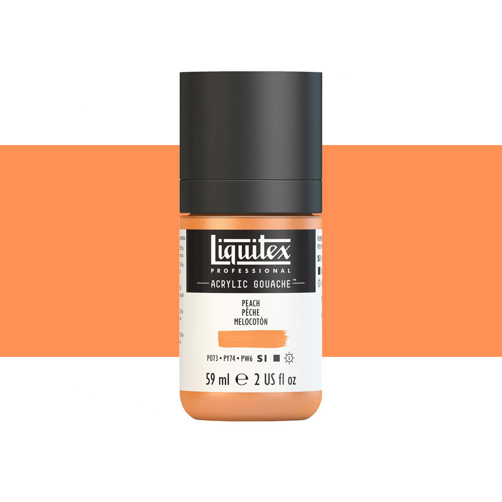 Liquitex Acrylic Gouache 59mL Peach Series 1 - Melbourne Artists' Supplies