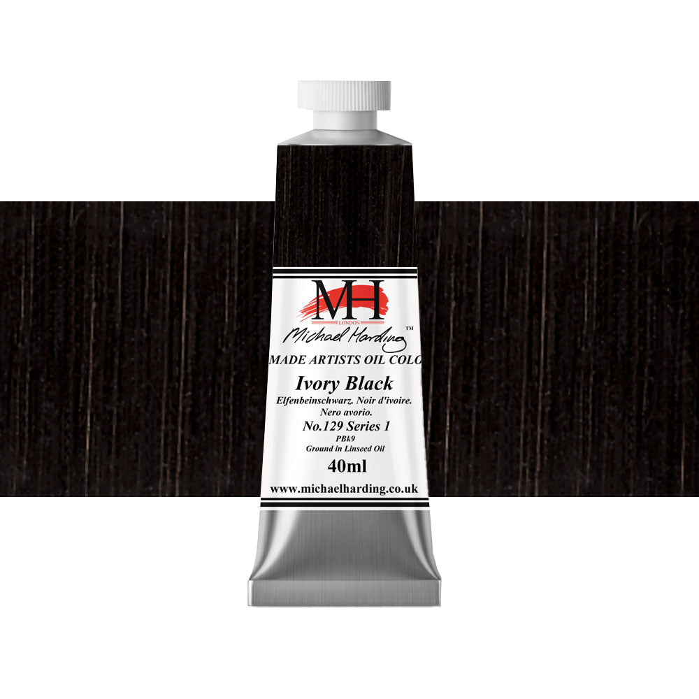 Michael Harding Oil 40mL Ivory Black Series 1