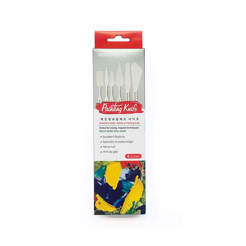 Mungyo Painting Knife Set of 6 Standard