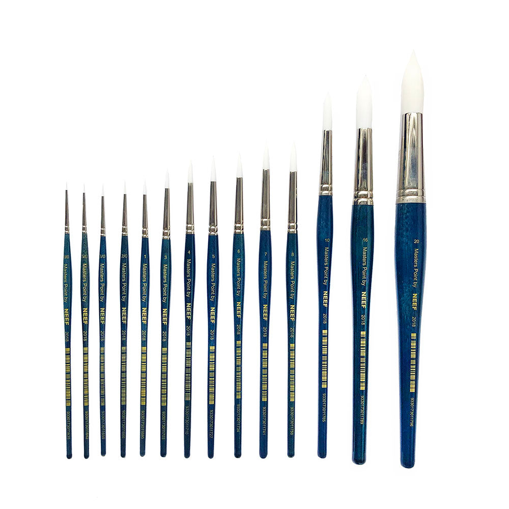 Neef 2018 Masters Point Brushes