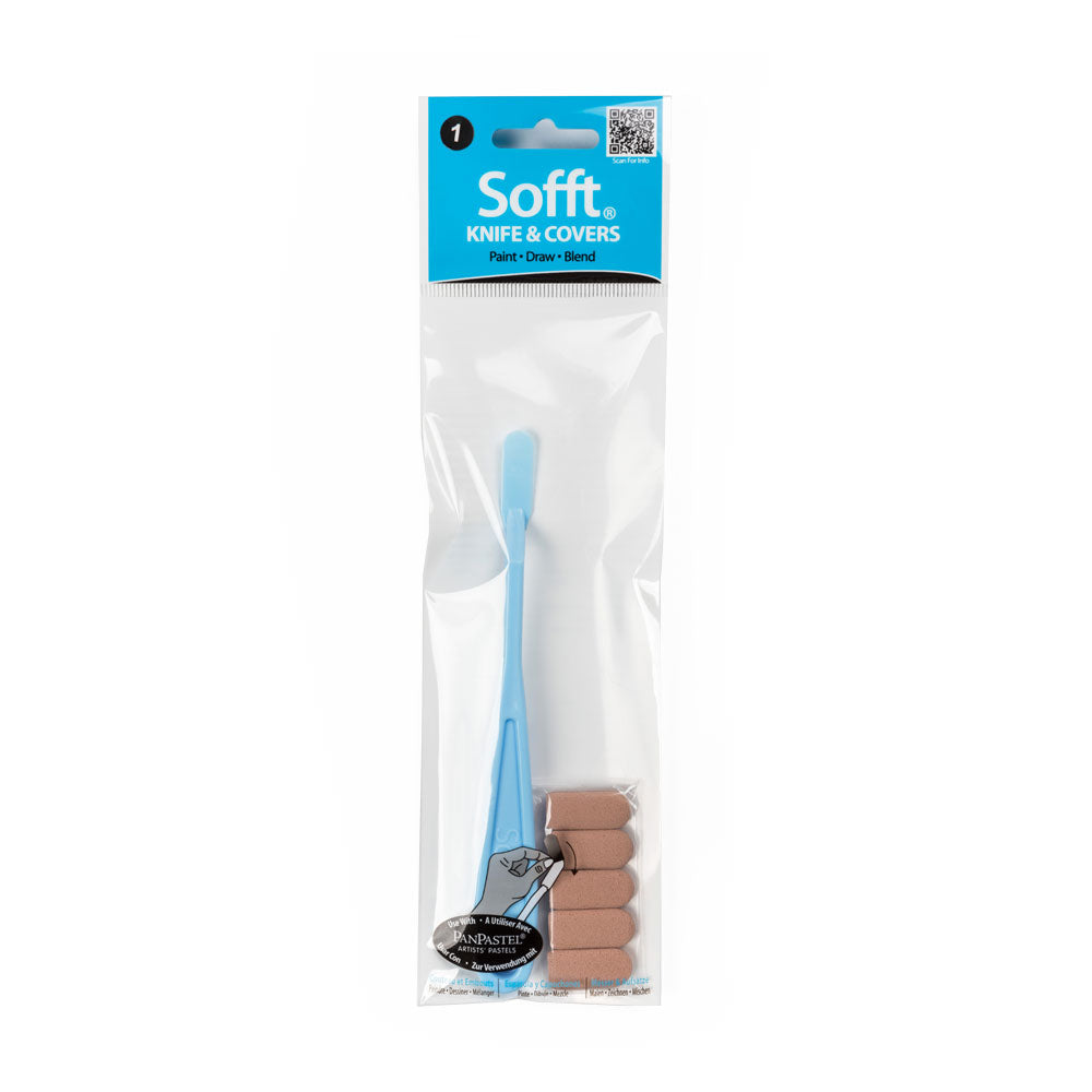 PanPastel Sofft Knife & Covers No. 1 Round