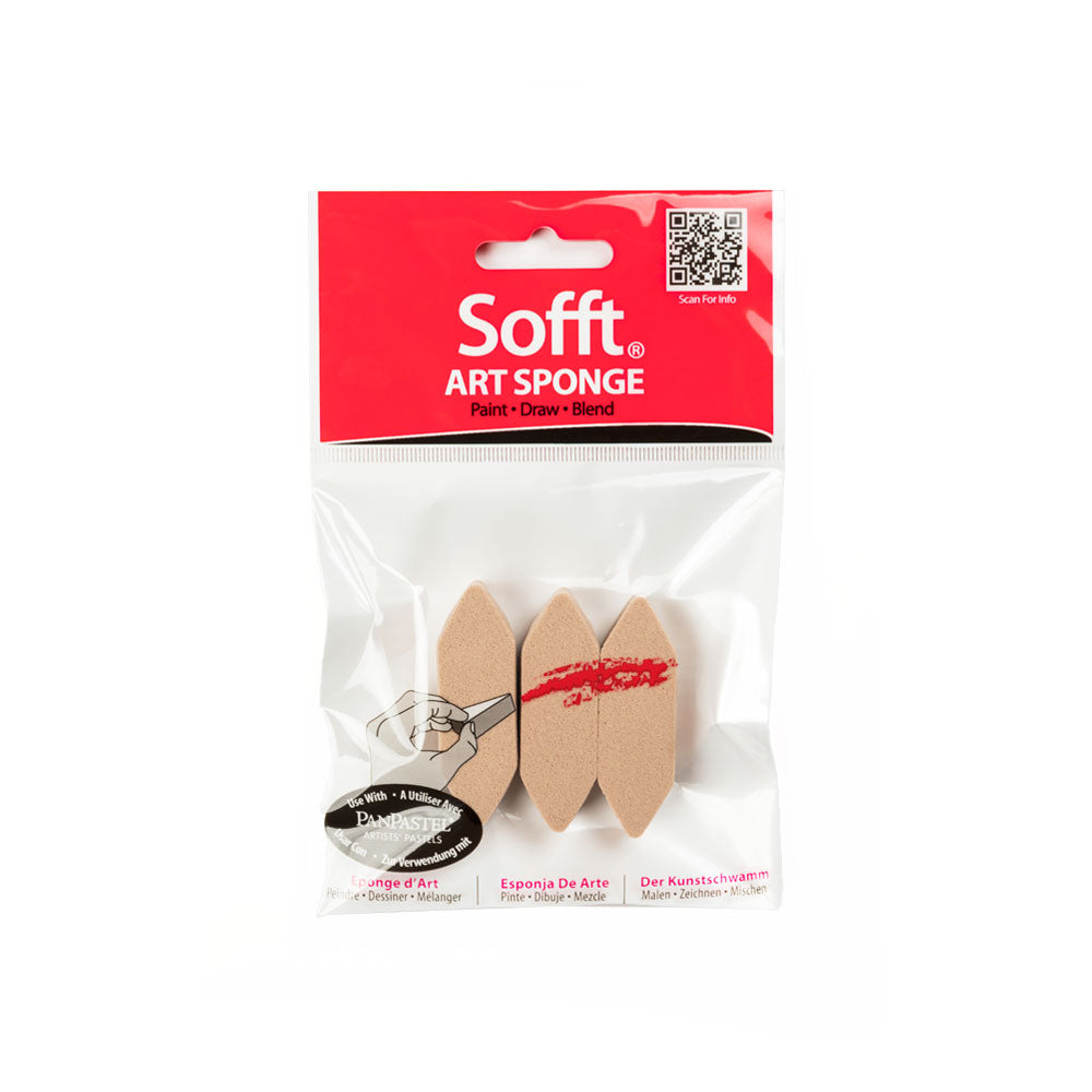 PanPastel Sofft Art Sponge Point Pack of 3