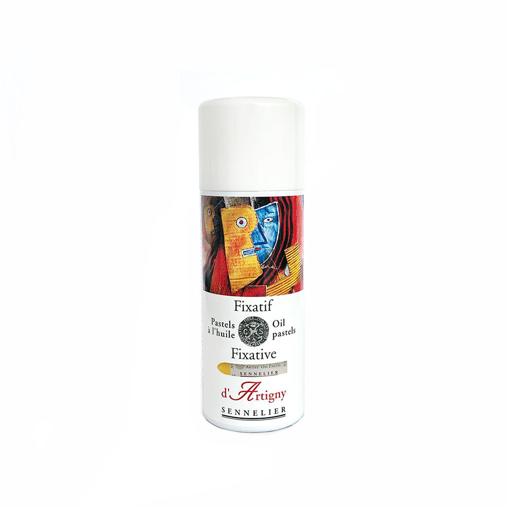 Sennelier dArtigny Oil Pastel Fixative Spray 400mL - Formulated for protecting Oil Pastel