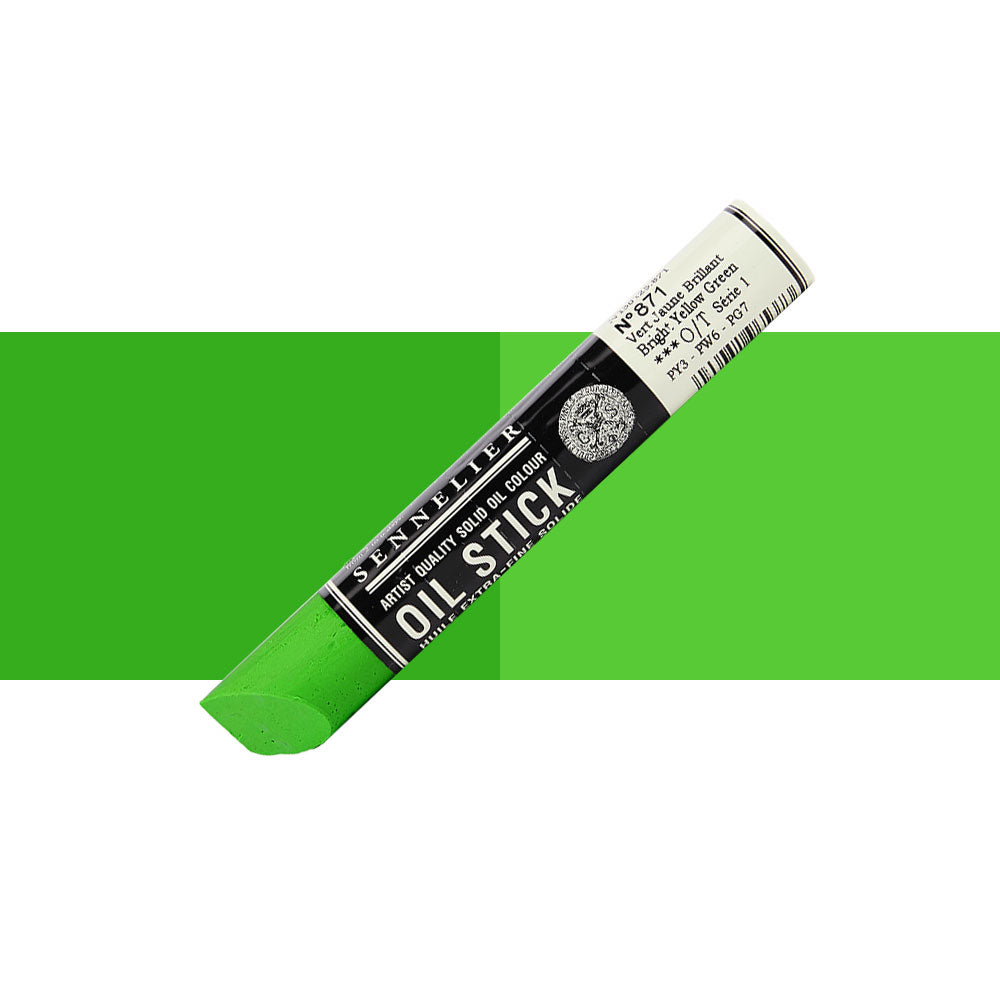 Sennelier Oil Stick New formula Bright Yellow Green 38mL