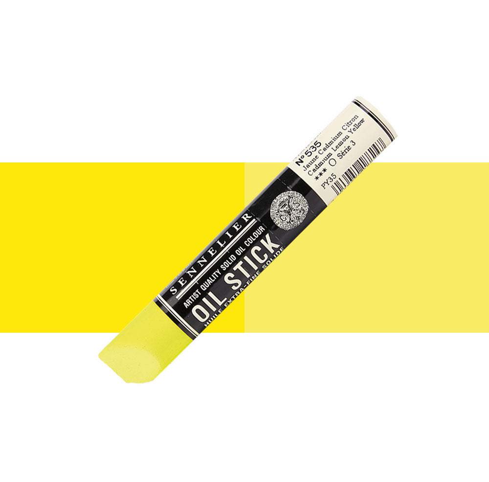 Sennelier Oil Stick New formula Cadmium Lemon Yellow 38mL