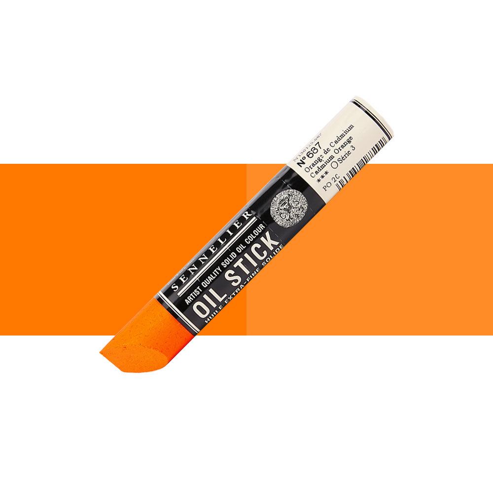 Sennelier Oil Stick New formula Cadmium Orange 38mL