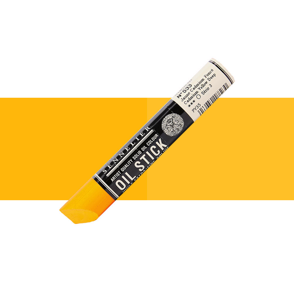 Sennelier Oil Stick New formula Cadmium  Yellow Deep 38mL
