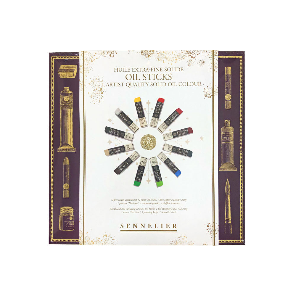 Sennelier Oil Stick Gift Box Set of 12 – Melbourne Artists' Supplies