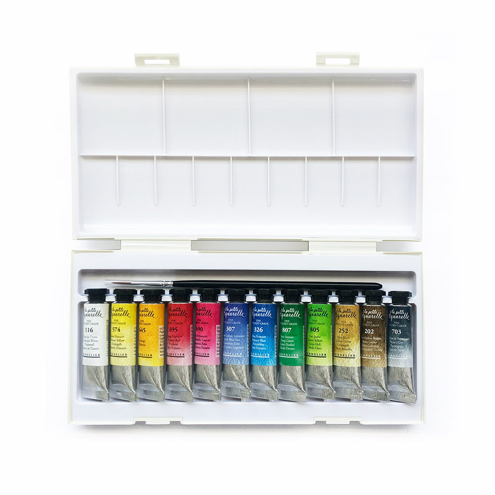 Sennelier La Petite Watercolour Travel Box Set 12x10mL Tubes