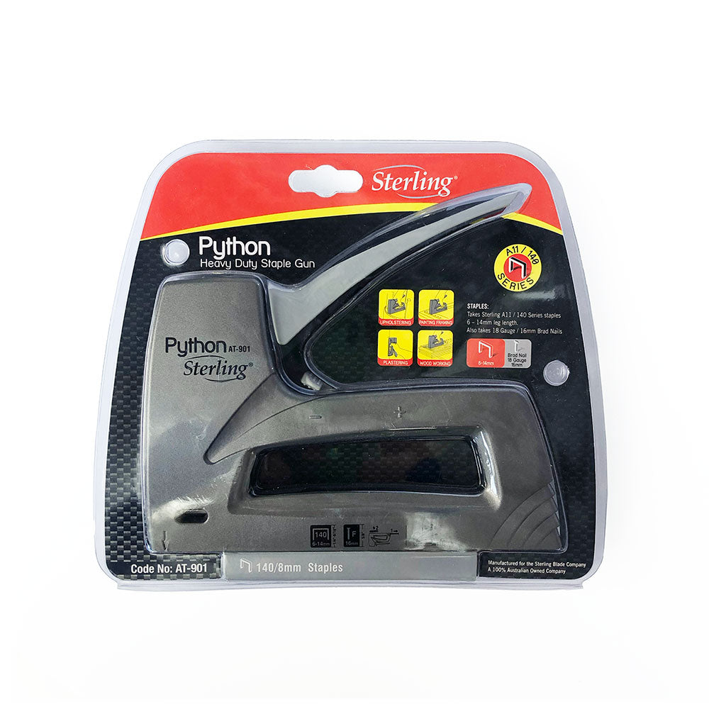 Python Sterling Stapler Sterling Python Staple Gun AT-901 – Melbourne Artists' Supplies