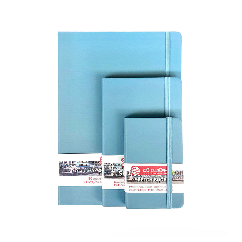 Talens Art Creation Sketchbook, Lake Blue , 9x14, 13x21, A4