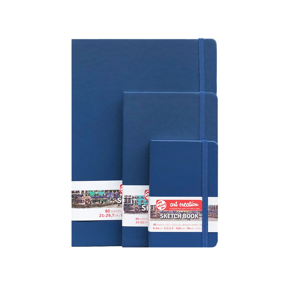 Talens Art Creation Sketchbook, Navy, 9 x 14, 13x21, A4